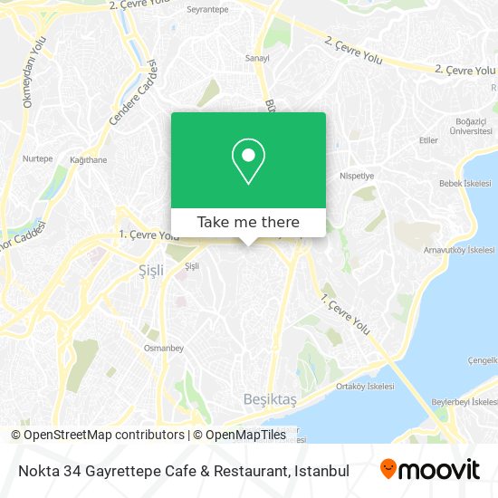 Nokta 34 Gayrettepe Cafe & Restaurant map