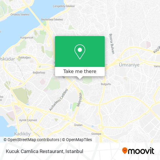 Kucuk Camlica Restaurant map
