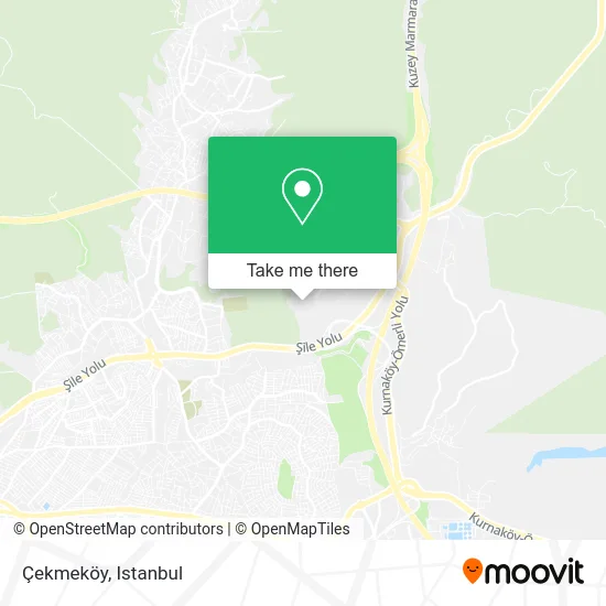 Çekmeköy map