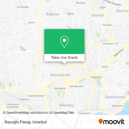 Beyoğlu Pasajı map