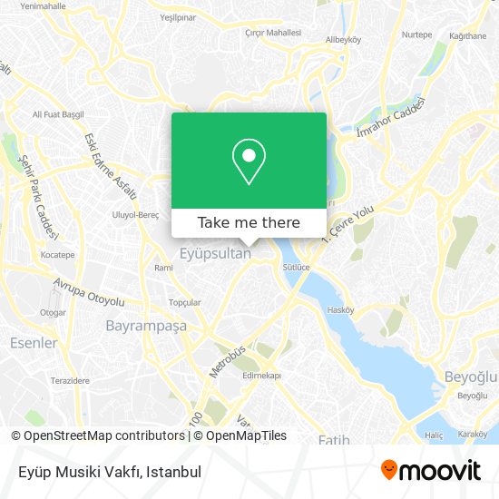 Eyüp Musiki Vakfı map