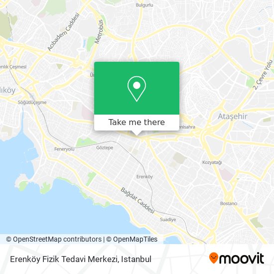 Erenköy Fizik Tedavi Merkezi map