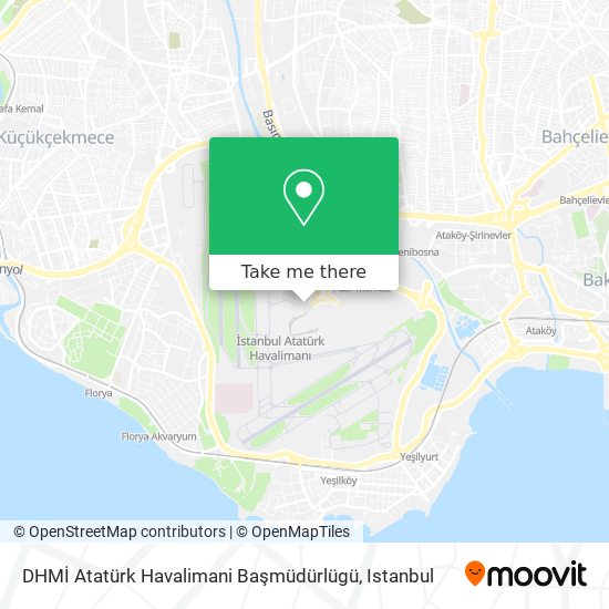 DHMİ Atatürk Havalimani Başmüdürlügü map