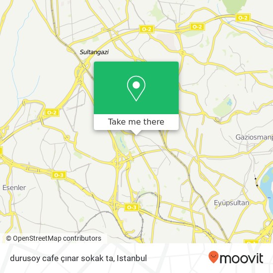 durusoy cafe çınar sokak ta map