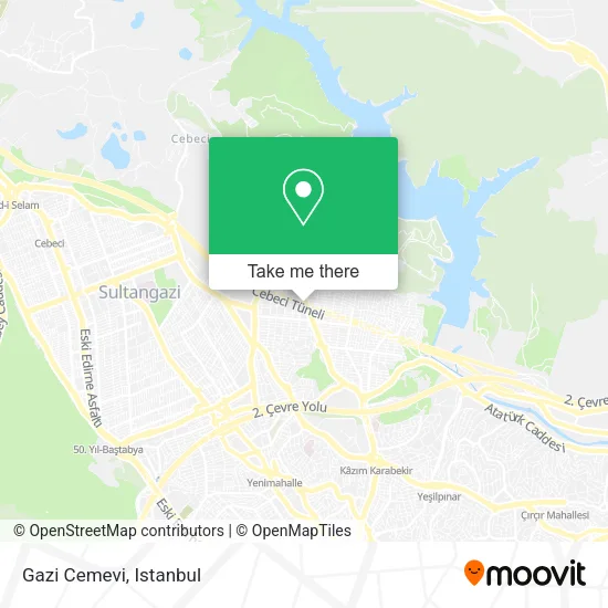 Gazi Cemevi map