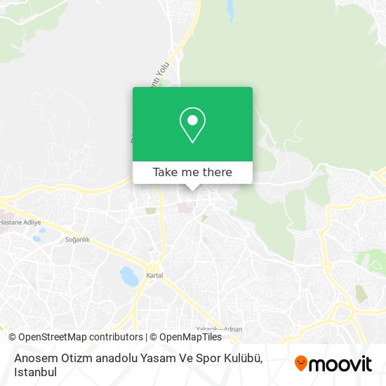 Anosem Otizm anadolu Yasam Ve Spor Kulübü map