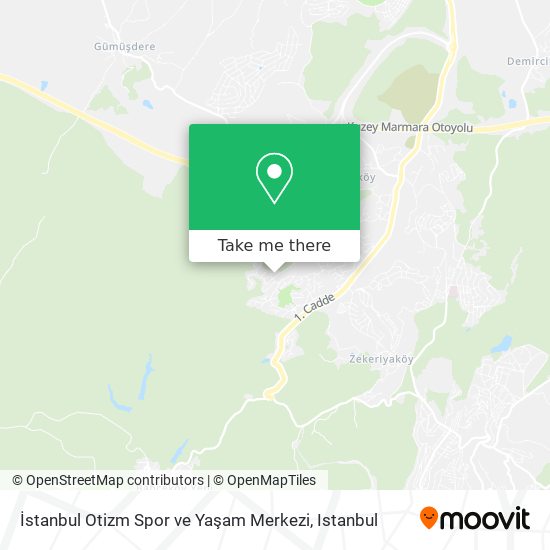 İstanbul Otizm Spor ve Yaşam Merkezi map