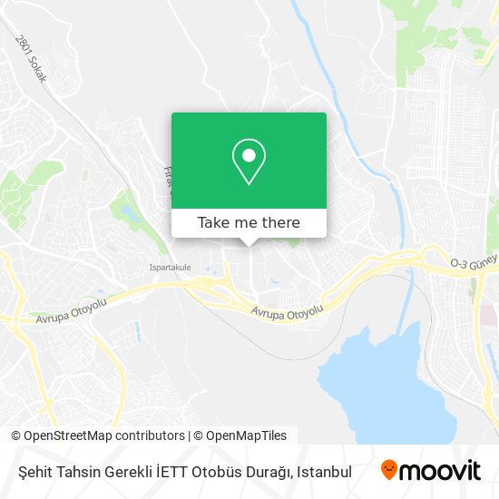 Şehit Tahsin Gerekli İETT Otobüs Durağı map
