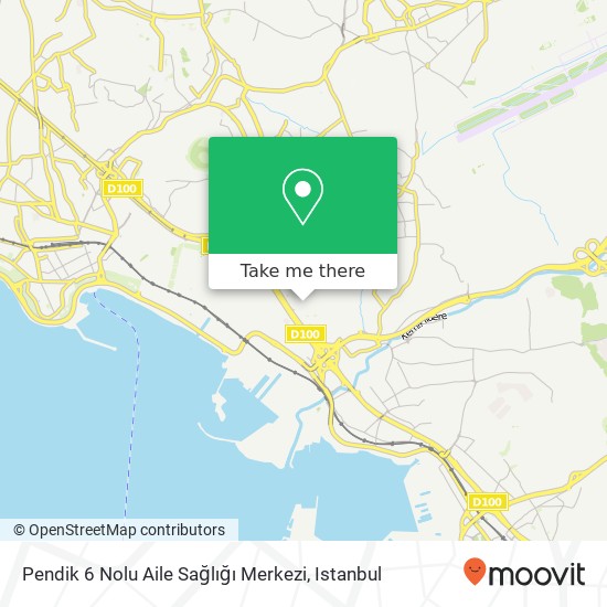 Pendik 6 Nolu Aile Sağlığı Merkezi map