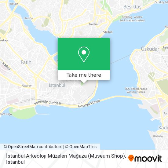 İstanbul Arkeoloji Müzeleri Mağaza (Museum Shop) map