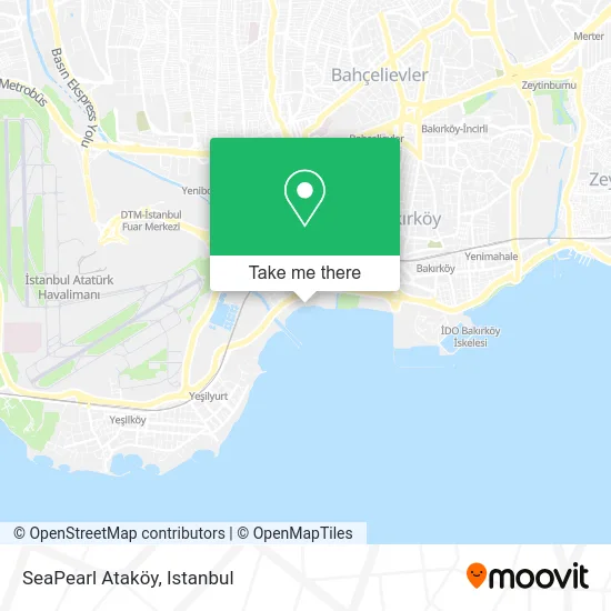 SeaPearl Ataköy map
