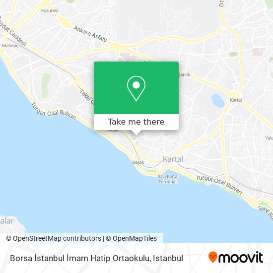 Borsa İstanbul İmam Hatip Ortaokulu map