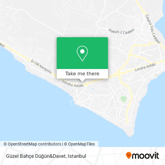Güzel Bahçe Düğün&Davet map