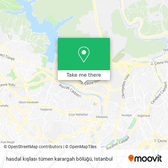 hasdal kışlası tümen karargah bölüğü map