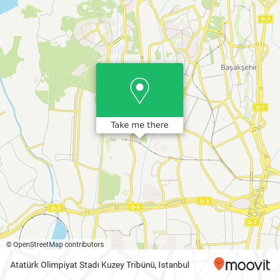 Atatürk Olimpiyat Stadı Kuzey Tribünü map