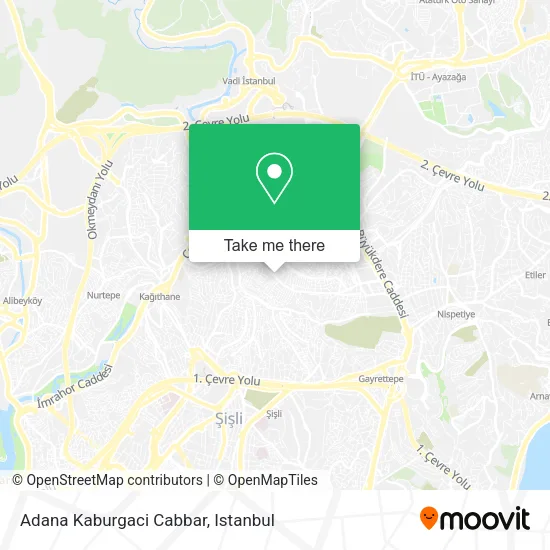 Adana Kaburgaci Cabbar map