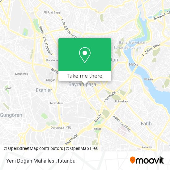 Yeni Doğan Mahallesi map