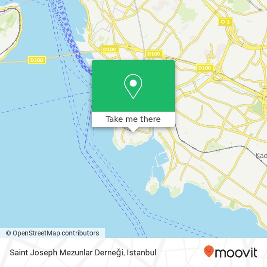 Saint Joseph Mezunlar Derneği map