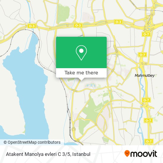 how to get to atakent manolya evleri c 3 5 in kucukcekmece by bus cable car metro or train