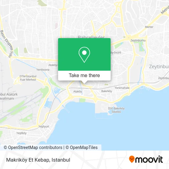 Makriköy Et Kebap map