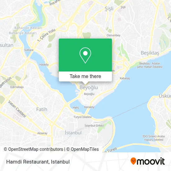 Hamdi Restaurant map