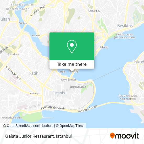 Galata Junior Restaurant map