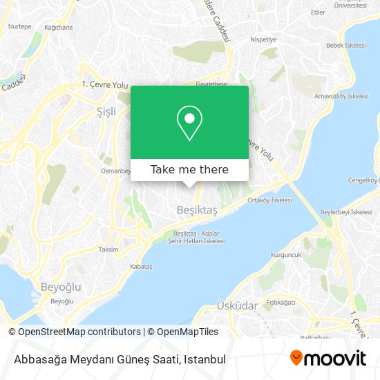 Abbasağa Meydanı Güneş Saati map
