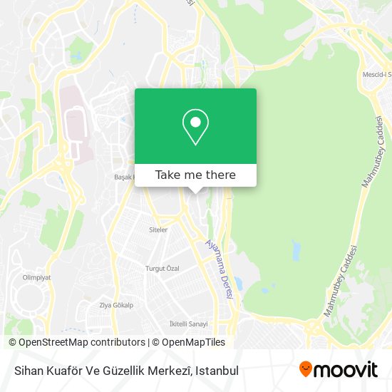 Sihan Kuaför Ve Güzellik Merkezî map