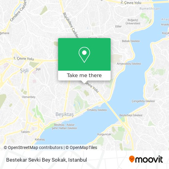 Bestekar Sevki Bey Sokak map
