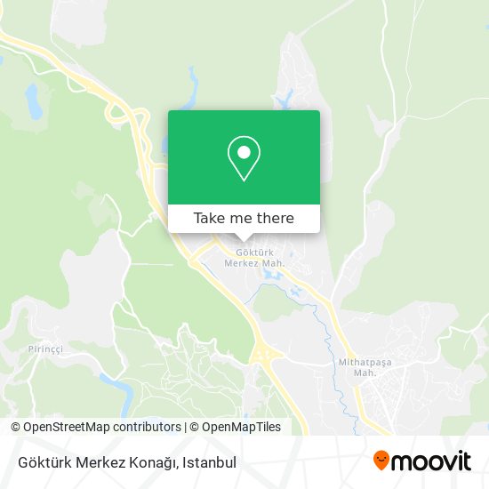 Göktürk Merkez Konağı map