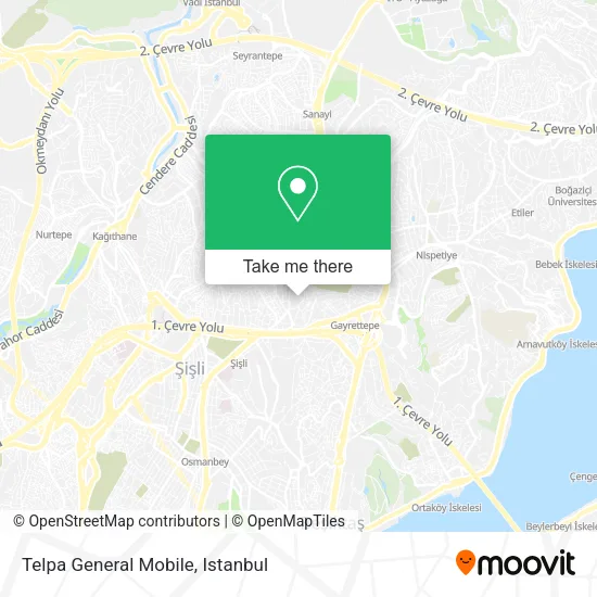 Telpa General Mobile map