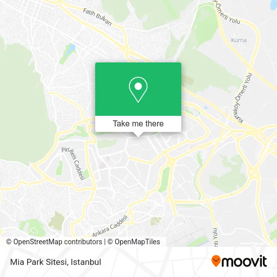 Mia Park Sitesi map