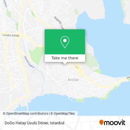 DoDo Hatay Usulü Döner map