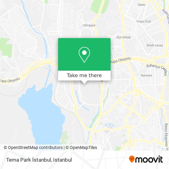 Tema Park İstanbul map