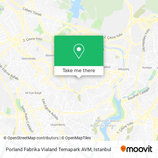 Porland Fabrika  Vialand Temapark AVM map