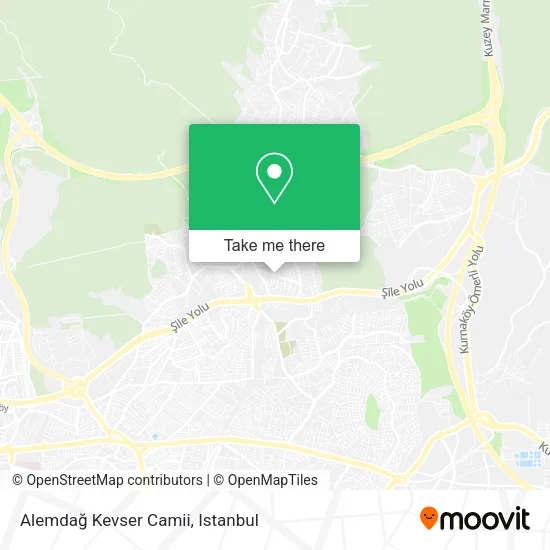 Alemdağ Kevser Camii map