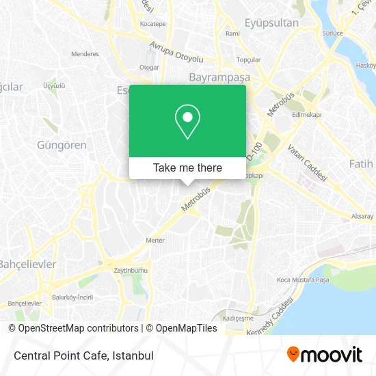 Central Point Cafe map