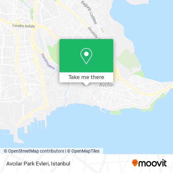 Avcılar Park Evleri map