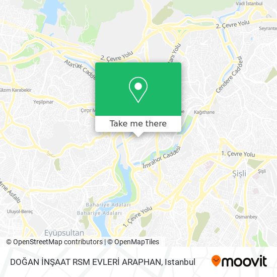 DOĞAN İNŞAAT RSM EVLERİ ARAPHAN map