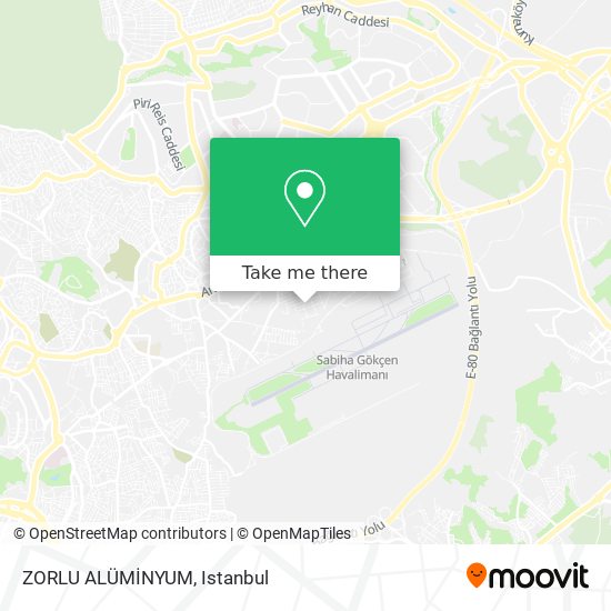 ZORLU ALÜMİNYUM map