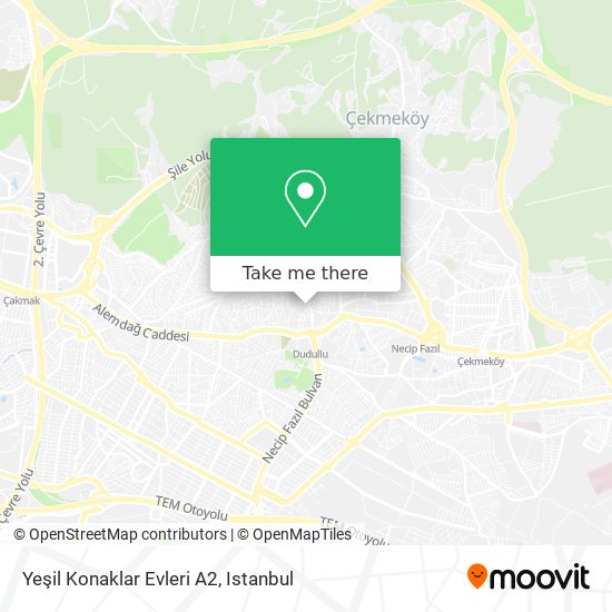 Yeşil Konaklar Evleri A2 map