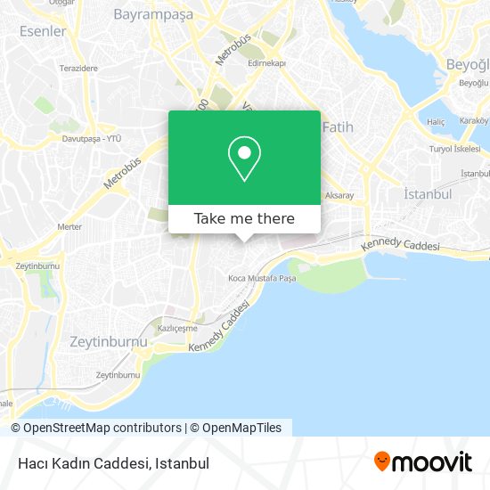 Hacı Kadın Caddesi map