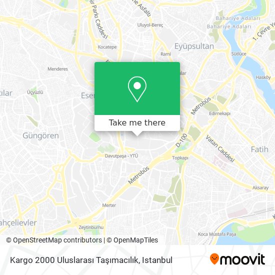Kargo 2000 Uluslarası Taşımacılık map