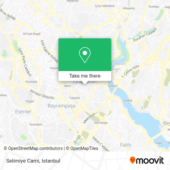 Selimiye Cami map