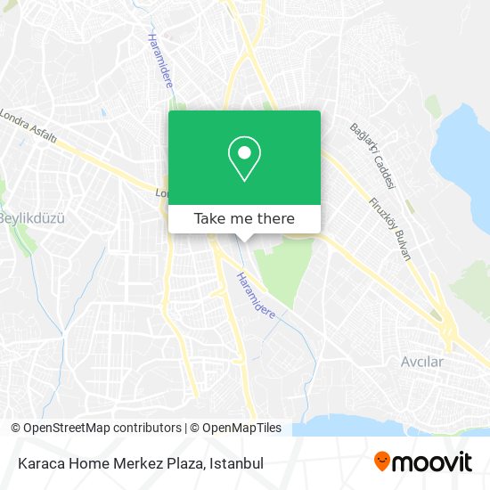 Karaca Home Merkez Plaza map