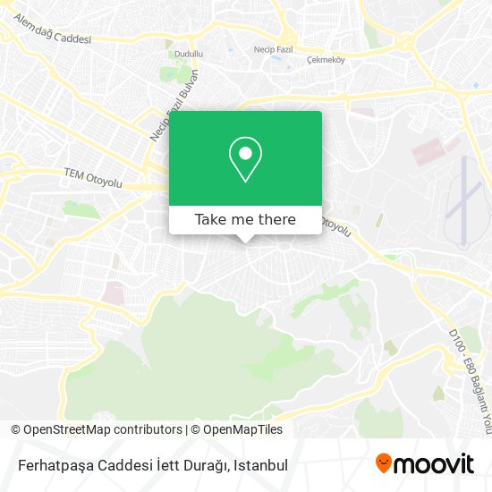 Ferhatpaşa Caddesi İett Durağı map