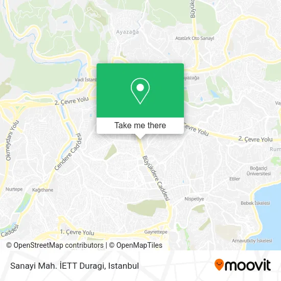 Sanayi Mah. İETT Duragi map