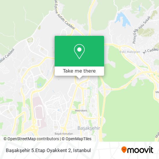 Başakşehir 5.Etap Oyakkent 2 map