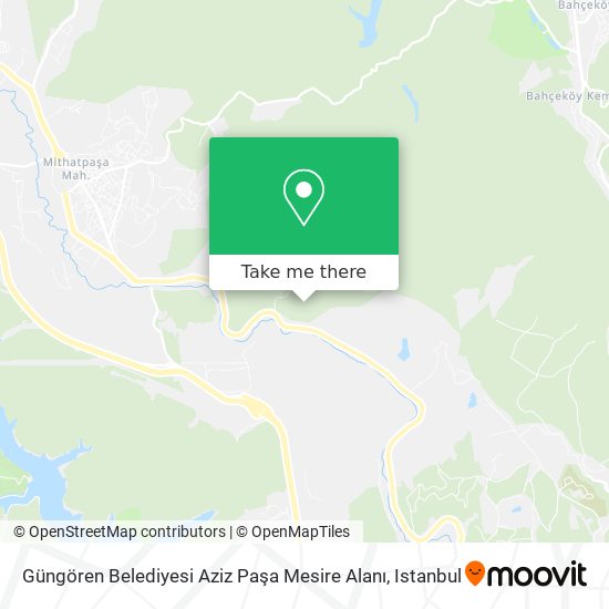 Güngören Belediyesi Aziz Paşa Mesire Alanı map