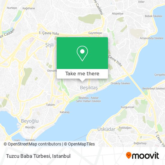 Tuzcu Baba Türbesi map